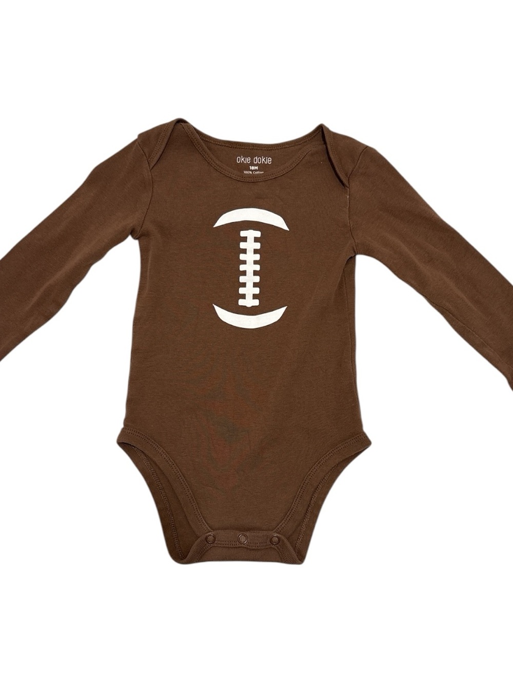 Okie Dokie Football Onesie
